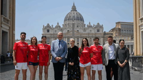 Gaelic Games Take Centre Stage at the Vatican’s Jubilee of Sport